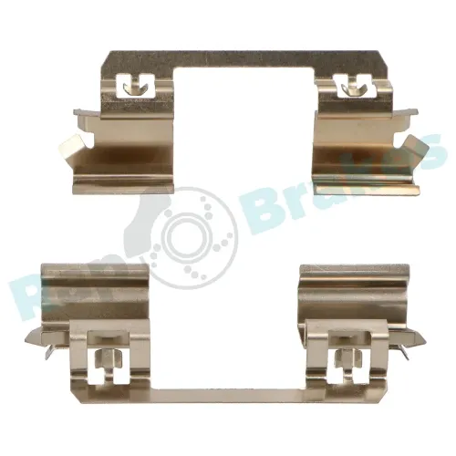 Zubehörsatz, Scheibenbremsbelag Vorderachse RAP BRAKES R-U0117 Bild Zubehörsatz, Scheibenbremsbelag Vorderachse RAP BRAKES R-U0117