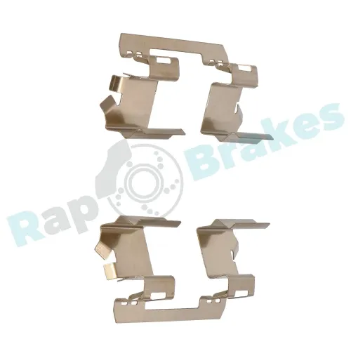 Zubehörsatz, Scheibenbremsbelag Vorderachse RAP BRAKES R-U0117 Bild Zubehörsatz, Scheibenbremsbelag Vorderachse RAP BRAKES R-U0117