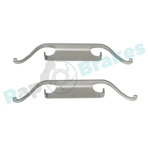 Zubehörsatz, Scheibenbremsbelag Vorderachse RAP BRAKES R-U0118 Bild Zubehörsatz, Scheibenbremsbelag Vorderachse RAP BRAKES R-U0118