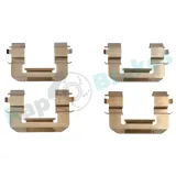 Zubehörsatz, Scheibenbremsbelag Vorderachse RAP BRAKES R-U0123