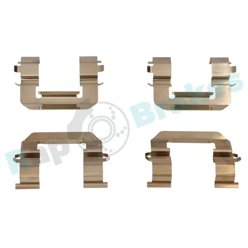 Zubehörsatz, Scheibenbremsbelag Vorderachse RAP BRAKES R-U0123 Bild Zubehörsatz, Scheibenbremsbelag Vorderachse RAP BRAKES R-U0123