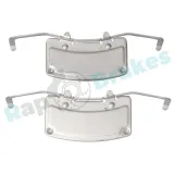 Zubehörsatz, Scheibenbremsbelag Vorderachse RAP BRAKES R-U0124