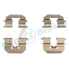 Zubehörsatz, Scheibenbremsbelag Hinterachse RAP BRAKES R-U0127 Bild Zubehörsatz, Scheibenbremsbelag Hinterachse RAP BRAKES R-U0127