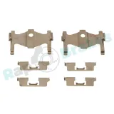 Zubehörsatz, Scheibenbremsbelag Hinterachse RAP BRAKES R-U0128