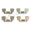 Zubehörsatz, Scheibenbremsbelag Vorderachse RAP BRAKES R-U0129 Bild Zubehörsatz, Scheibenbremsbelag Vorderachse RAP BRAKES R-U0129