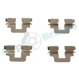 Zubehörsatz, Scheibenbremsbelag Hinterachse RAP BRAKES R-U0132