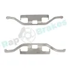 Zubehörsatz, Scheibenbremsbelag Hinterachse RAP BRAKES R-U0139 Bild Zubehörsatz, Scheibenbremsbelag Hinterachse RAP BRAKES R-U0139