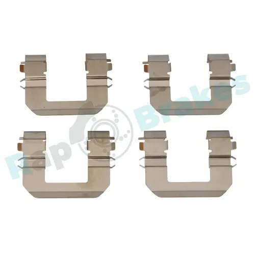 Zubehörsatz, Scheibenbremsbelag Vorderachse RAP BRAKES R-U0142 Bild Zubehörsatz, Scheibenbremsbelag Vorderachse RAP BRAKES R-U0142