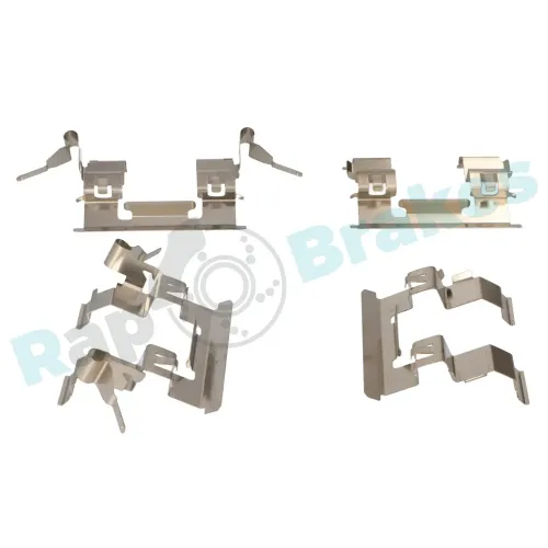 Zubehörsatz, Scheibenbremsbelag Vorderachse RAP BRAKES R-U0144 Bild Zubehörsatz, Scheibenbremsbelag Vorderachse RAP BRAKES R-U0144