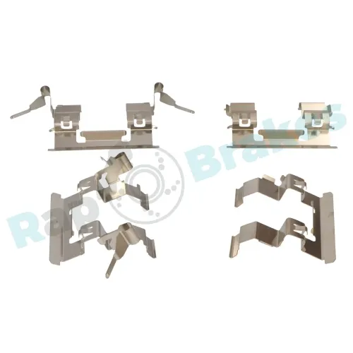 Zubehörsatz, Scheibenbremsbelag Vorderachse RAP BRAKES R-U0144 Bild Zubehörsatz, Scheibenbremsbelag Vorderachse RAP BRAKES R-U0144