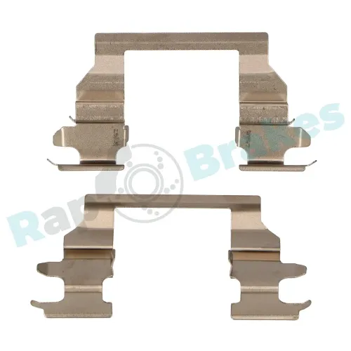 Zubehörsatz, Scheibenbremsbelag Vorderachse RAP BRAKES R-U0145 Bild Zubehörsatz, Scheibenbremsbelag Vorderachse RAP BRAKES R-U0145