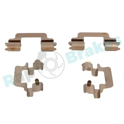 Zubehörsatz, Scheibenbremsbelag Vorderachse RAP BRAKES R-U0148 Bild Zubehörsatz, Scheibenbremsbelag Vorderachse RAP BRAKES R-U0148