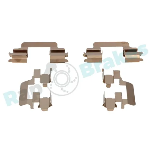 Zubehörsatz, Scheibenbremsbelag Vorderachse RAP BRAKES R-U0148 Bild Zubehörsatz, Scheibenbremsbelag Vorderachse RAP BRAKES R-U0148