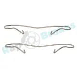 Zubehörsatz, Scheibenbremsbelag Vorderachse RAP BRAKES R-U0154