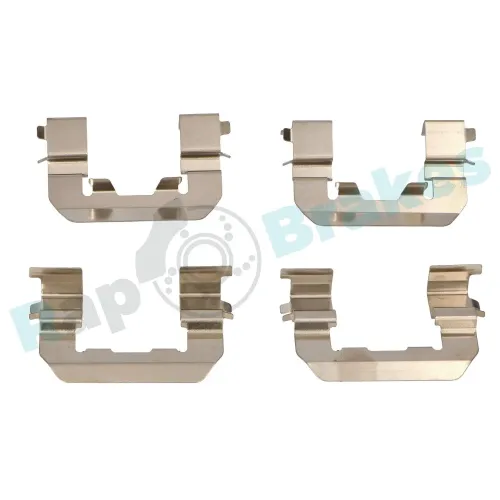Zubehörsatz, Scheibenbremsbelag Vorderachse RAP BRAKES R-U0155 Bild Zubehörsatz, Scheibenbremsbelag Vorderachse RAP BRAKES R-U0155