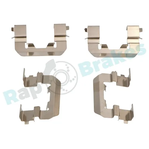 Zubehörsatz, Scheibenbremsbelag Vorderachse RAP BRAKES R-U0155 Bild Zubehörsatz, Scheibenbremsbelag Vorderachse RAP BRAKES R-U0155