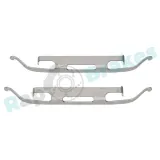 Zubehörsatz, Scheibenbremsbelag Vorderachse RAP BRAKES R-U0156