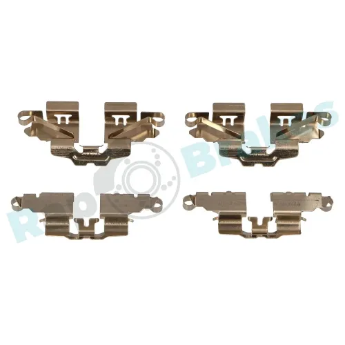 Zubehörsatz, Scheibenbremsbelag Hinterachse RAP BRAKES R-U0157 Bild Zubehörsatz, Scheibenbremsbelag Hinterachse RAP BRAKES R-U0157