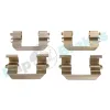 Zubehörsatz, Scheibenbremsbelag Vorderachse RAP BRAKES R-U0159 Bild Zubehörsatz, Scheibenbremsbelag Vorderachse RAP BRAKES R-U0159