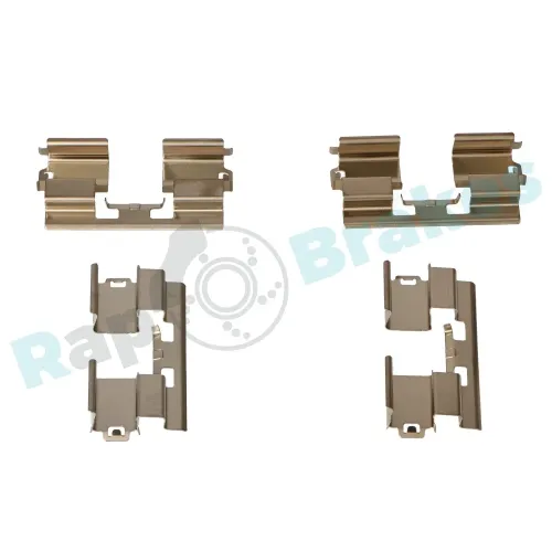Zubehörsatz, Scheibenbremsbelag Hinterachse RAP BRAKES R-U0160 Bild Zubehörsatz, Scheibenbremsbelag Hinterachse RAP BRAKES R-U0160