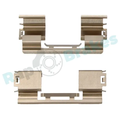 Zubehörsatz, Scheibenbremsbelag Vorderachse RAP BRAKES R-U0162 Bild Zubehörsatz, Scheibenbremsbelag Vorderachse RAP BRAKES R-U0162