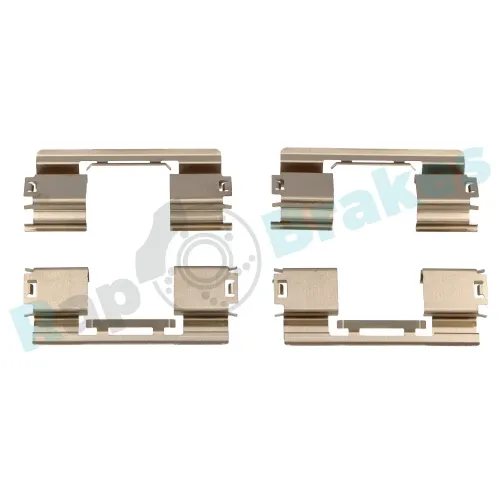 Zubehörsatz, Scheibenbremsbelag Vorderachse RAP BRAKES R-U0162 Bild Zubehörsatz, Scheibenbremsbelag Vorderachse RAP BRAKES R-U0162