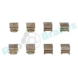 Zubehörsatz, Scheibenbremsbelag Vorderachse RAP BRAKES R-U0163