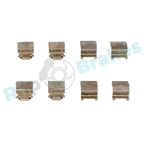 Zubehörsatz, Scheibenbremsbelag Vorderachse RAP BRAKES R-U0163 Bild Zubehörsatz, Scheibenbremsbelag Vorderachse RAP BRAKES R-U0163