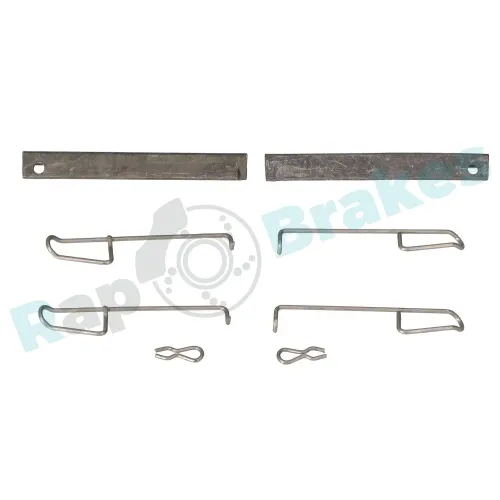 Zubehörsatz, Scheibenbremsbelag Vorderachse RAP BRAKES R-U0166 Bild Zubehörsatz, Scheibenbremsbelag Vorderachse RAP BRAKES R-U0166