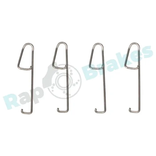 Zubehörsatz, Scheibenbremsbelag Vorderachse RAP BRAKES R-U0166 Bild Zubehörsatz, Scheibenbremsbelag Vorderachse RAP BRAKES R-U0166