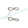Zubehörsatz, Scheibenbremsbelag Vorderachse RAP BRAKES R-U0166 Bild Zubehörsatz, Scheibenbremsbelag Vorderachse RAP BRAKES R-U0166