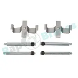 Zubehörsatz, Scheibenbremsbelag Hinterachse RAP BRAKES R-U0168