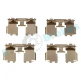 Zubehörsatz, Scheibenbremsbelag Hinterachse RAP BRAKES R-U0170