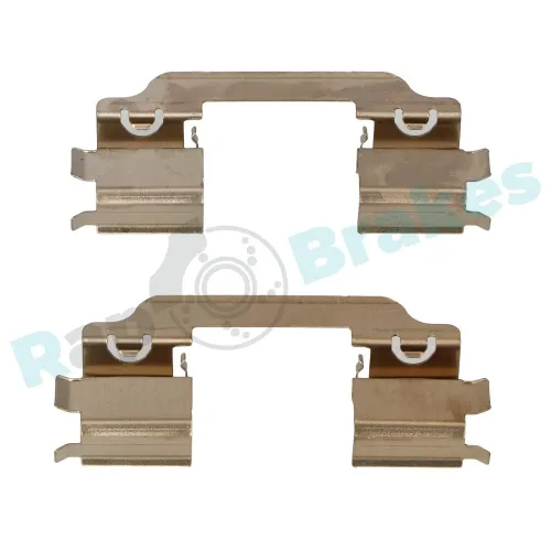 Zubehörsatz, Scheibenbremsbelag Vorderachse RAP BRAKES R-U0175 Bild Zubehörsatz, Scheibenbremsbelag Vorderachse RAP BRAKES R-U0175