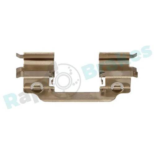 Zubehörsatz, Scheibenbremsbelag Vorderachse RAP BRAKES R-U0175 Bild Zubehörsatz, Scheibenbremsbelag Vorderachse RAP BRAKES R-U0175