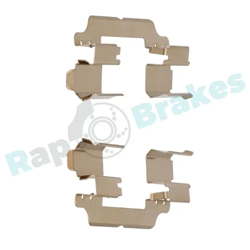 Zubehörsatz, Scheibenbremsbelag Vorderachse RAP BRAKES R-U0177 Bild Zubehörsatz, Scheibenbremsbelag Vorderachse RAP BRAKES R-U0177