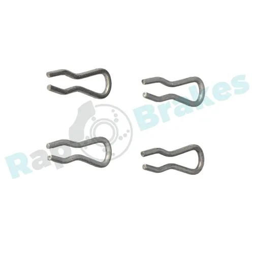 Zubehörsatz, Scheibenbremsbelag Vorderachse RAP BRAKES R-U0179 Bild Zubehörsatz, Scheibenbremsbelag Vorderachse RAP BRAKES R-U0179