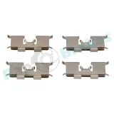 Zubehörsatz, Scheibenbremsbelag Hinterachse RAP BRAKES R-U0183