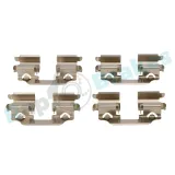 Zubehörsatz, Scheibenbremsbelag Hinterachse RAP BRAKES R-U0185