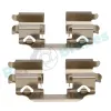 Zubehörsatz, Scheibenbremsbelag Hinterachse RAP BRAKES R-U0185 Bild Zubehörsatz, Scheibenbremsbelag Hinterachse RAP BRAKES R-U0185