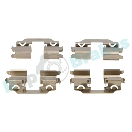 Zubehörsatz, Scheibenbremsbelag Hinterachse RAP BRAKES R-U0185 Bild Zubehörsatz, Scheibenbremsbelag Hinterachse RAP BRAKES R-U0185