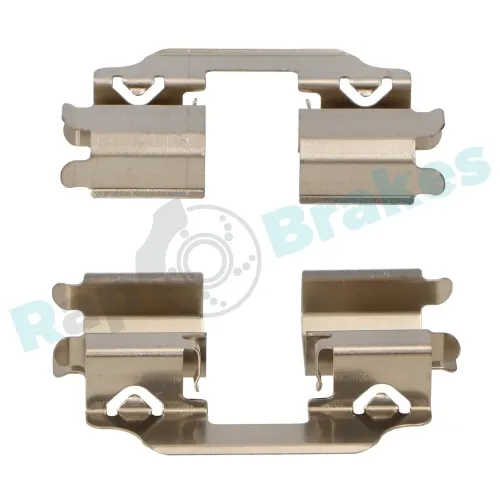 Zubehörsatz, Scheibenbremsbelag Hinterachse RAP BRAKES R-U0185 Bild Zubehörsatz, Scheibenbremsbelag Hinterachse RAP BRAKES R-U0185
