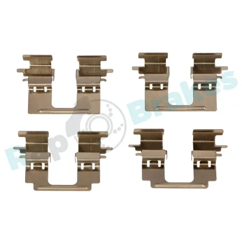 Zubehörsatz, Scheibenbremsbelag Hinterachse RAP BRAKES R-U0187 Bild Zubehörsatz, Scheibenbremsbelag Hinterachse RAP BRAKES R-U0187