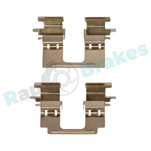Zubehörsatz, Scheibenbremsbelag Hinterachse RAP BRAKES R-U0187 Bild Zubehörsatz, Scheibenbremsbelag Hinterachse RAP BRAKES R-U0187