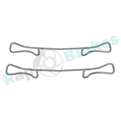 Zubehörsatz, Scheibenbremsbelag Vorderachse RAP BRAKES R-U0189 Bild Zubehörsatz, Scheibenbremsbelag Vorderachse RAP BRAKES R-U0189