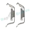 Zubehörsatz, Scheibenbremsbelag Vorderachse RAP BRAKES R-U0195 Bild Zubehörsatz, Scheibenbremsbelag Vorderachse RAP BRAKES R-U0195