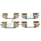 Zubehörsatz, Scheibenbremsbelag Vorderachse RAP BRAKES R-U0199