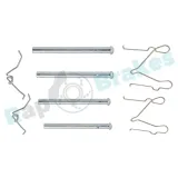 Zubehörsatz, Scheibenbremsbelag Vorderachse RAP BRAKES R-U0202