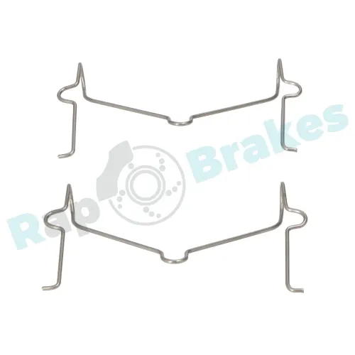 Zubehörsatz, Scheibenbremsbelag Vorderachse RAP BRAKES R-U0202 Bild Zubehörsatz, Scheibenbremsbelag Vorderachse RAP BRAKES R-U0202