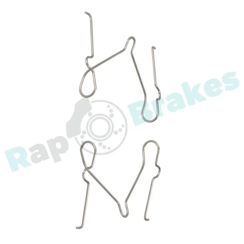 Zubehörsatz, Scheibenbremsbelag Vorderachse RAP BRAKES R-U0202 Bild Zubehörsatz, Scheibenbremsbelag Vorderachse RAP BRAKES R-U0202